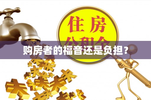狮子山购房者的福音还是负担？