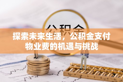 狮子山探索未来生活，公积金支付物业费的机遇与挑战
