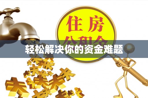 狮子山轻松解决你的资金难题