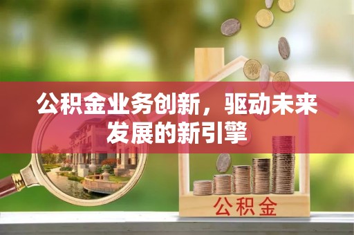 狮子山公积金业务创新，驱动未来发展的新引擎