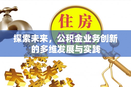 狮子山探索未来，公积金业务创新的多维发展与实践