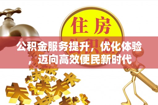 狮子山公积金服务提升，优化体验，迈向高效便民新时代