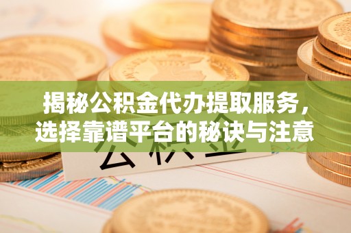 狮子山揭秘公积金代办提取服务，选择靠谱平台的秘诀与注意事项