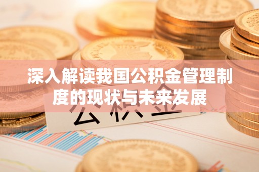 狮子山深入解读我国公积金管理制度的现状与未来发展