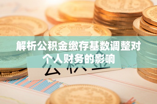 狮子山解析公积金缴存基数调整对个人财务的影响