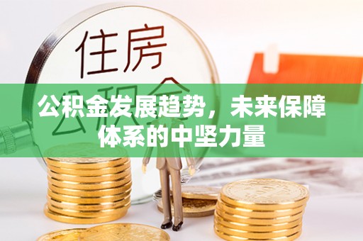 狮子山公积金发展趋势，未来保障体系的中坚力量