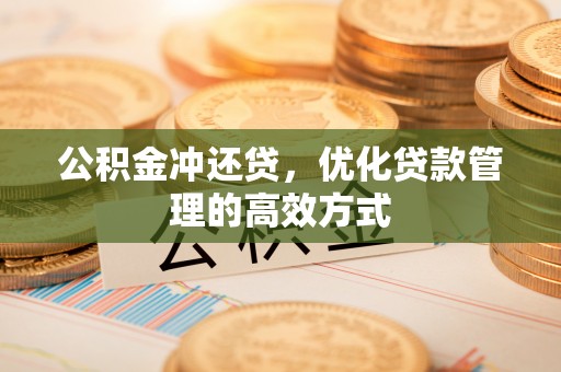 狮子山公积金冲还贷，优化贷款管理的高效方式