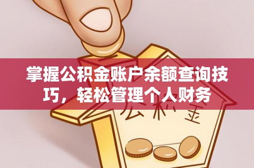 狮子山掌握公积金账户余额查询技巧，轻松管理个人财务