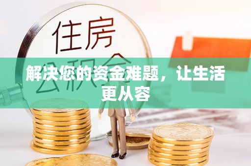 狮子山解决您的资金难题，让生活更从容